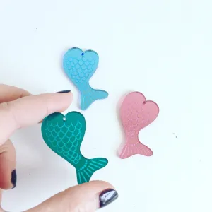 © Fantasia - Mer-mazing Tails  Charms - 4 pairs