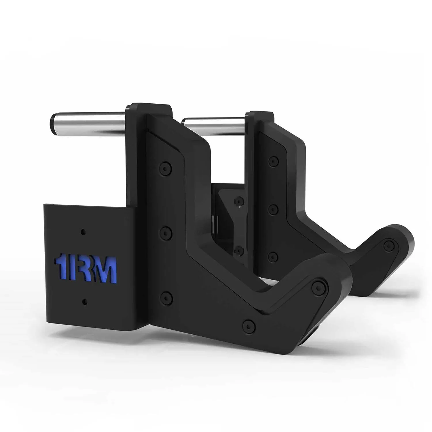 1RM Obsidian Power Rack with Ebony Lat Machine