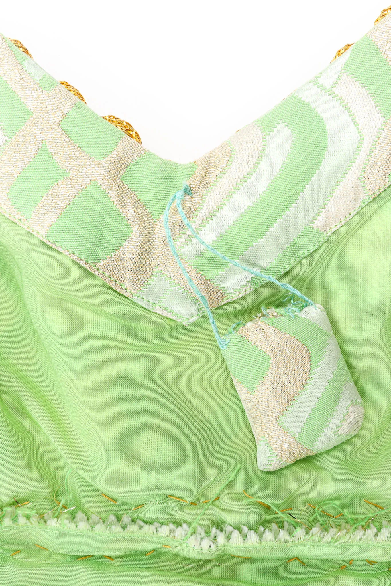 Abstract Pearl Empire Dress