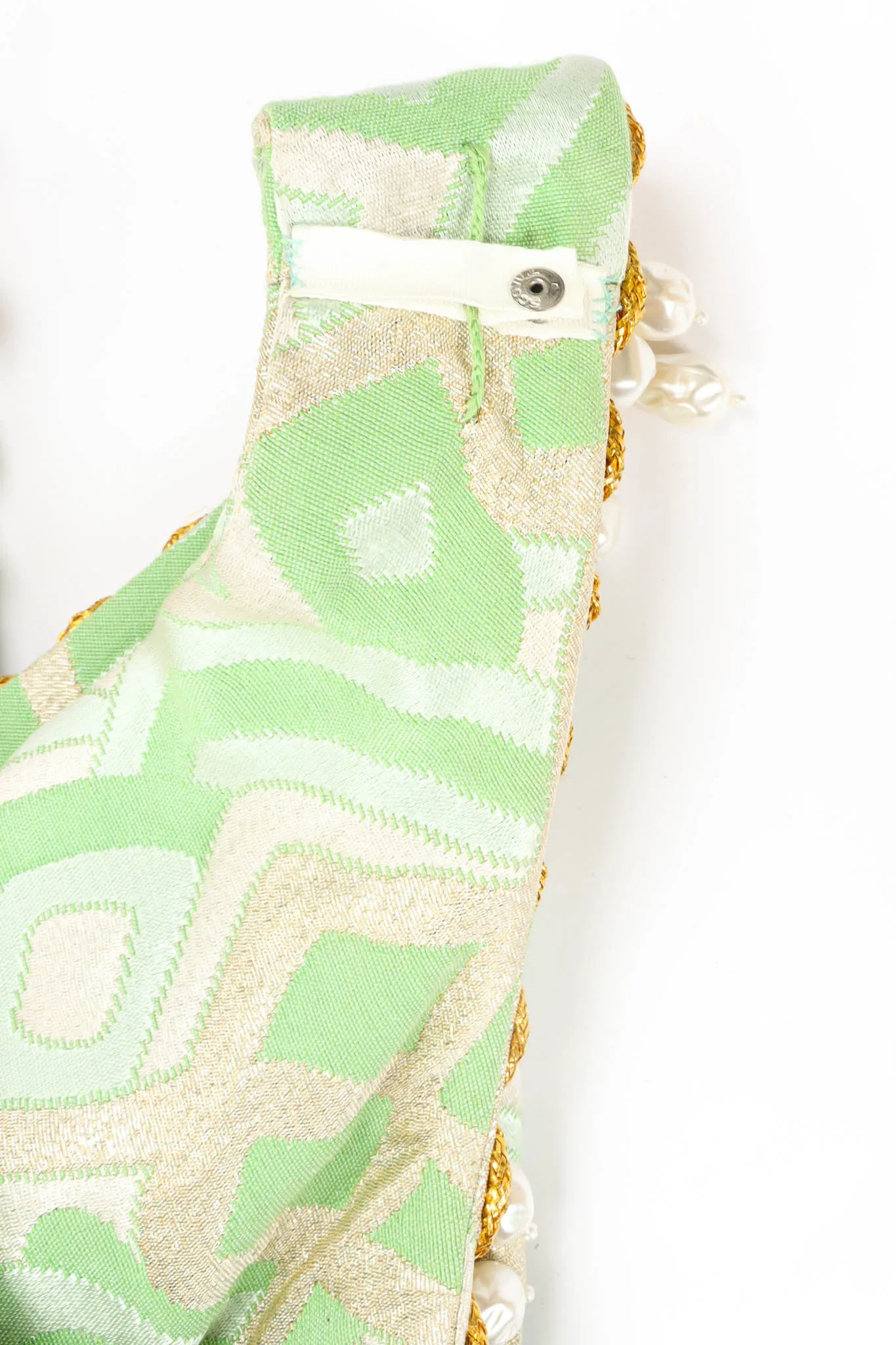 Abstract Pearl Empire Dress