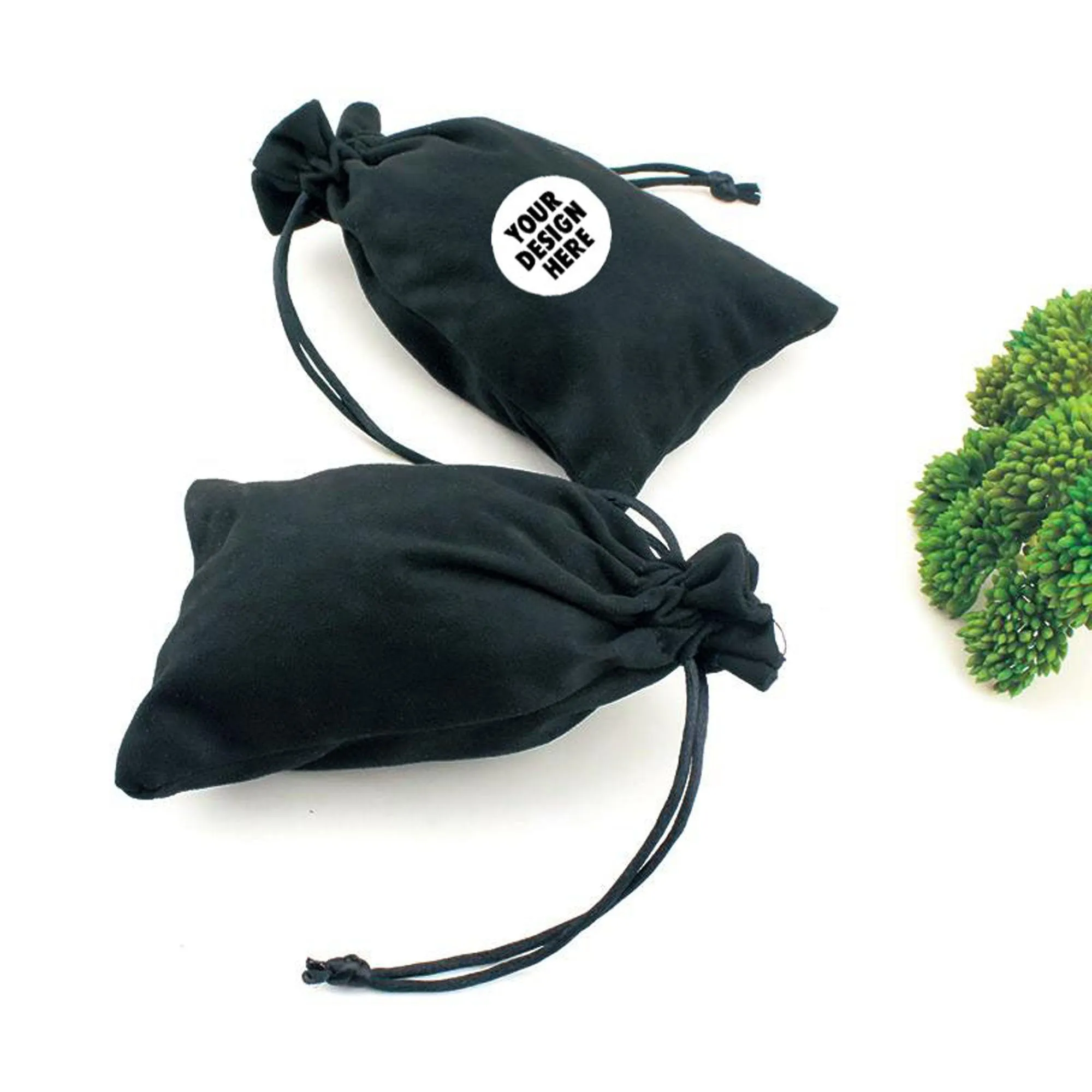 Black Velveteen Drawstring Gift Pouches Bags Velour Pouches Black Velvet Cloth Jewelry Pouches Velvet Drawstring ,Black Velvet Pouch