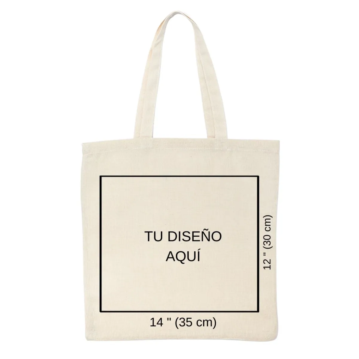 Bolsa Tote Bag Personalizada Tu Diseño Aquí