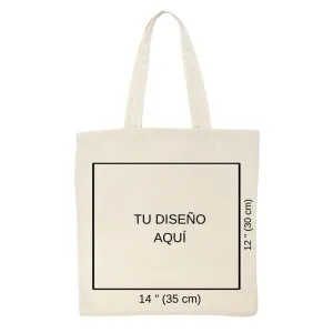 Bolsa Tote Bag Personalizada Tu Diseño Aquí