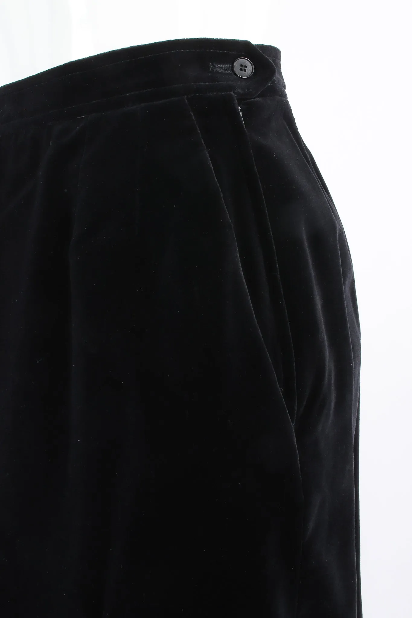 Braid Trim Velvet Jacket & Skirt Set