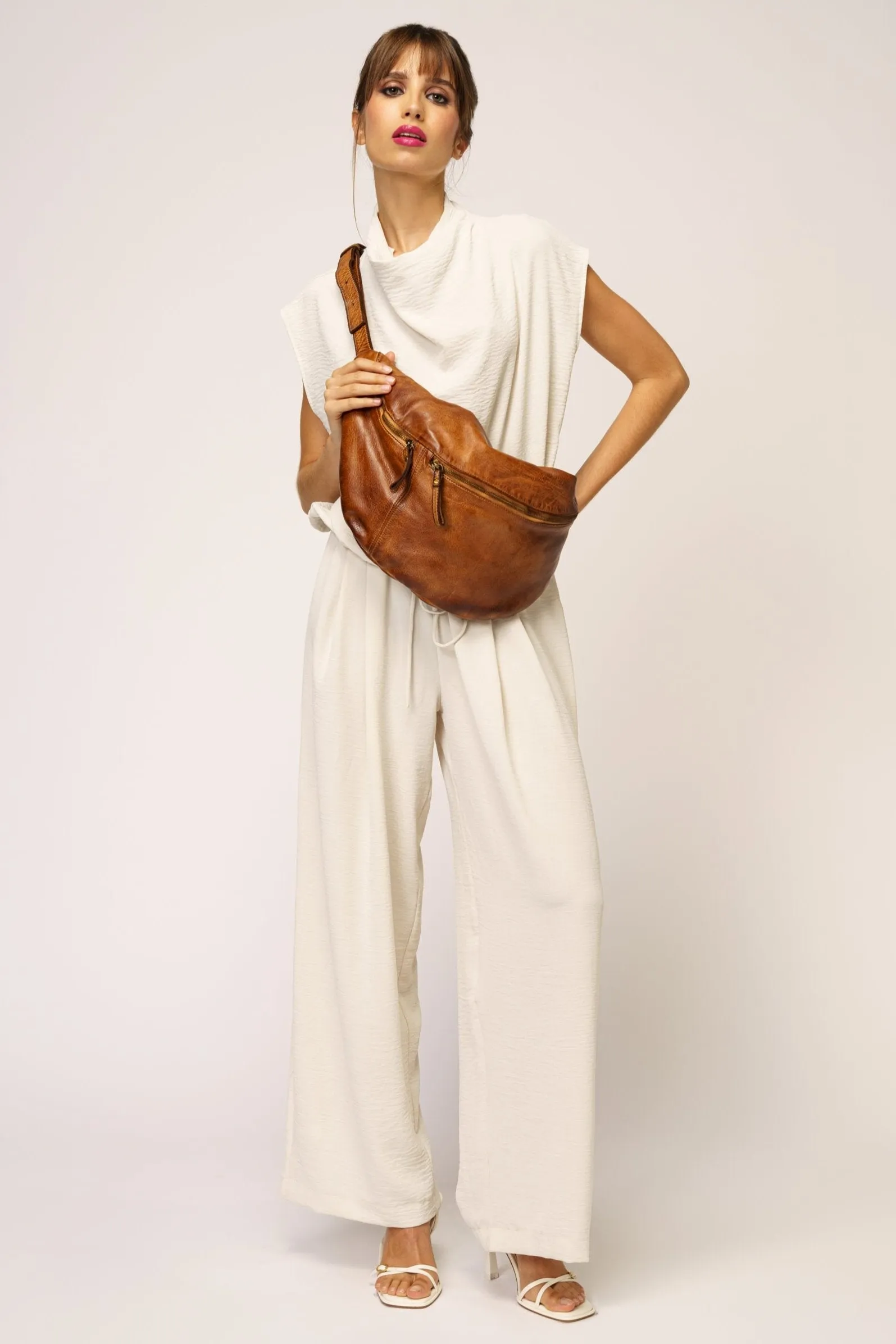 City Sling & Belt Bag  - Cognac Rocks  - CANADA