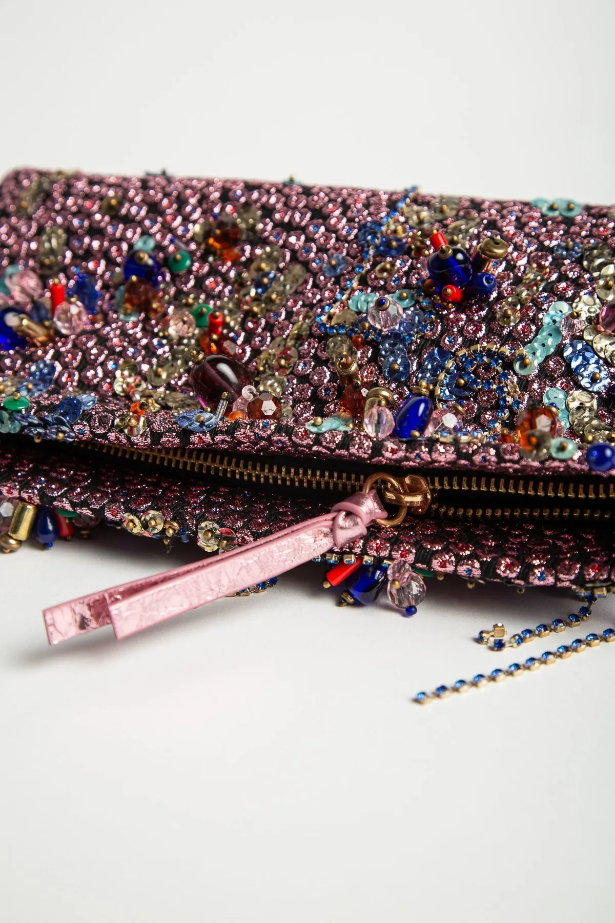 DRIES VAN NOTEN | EMBROIDERED CLUTCH