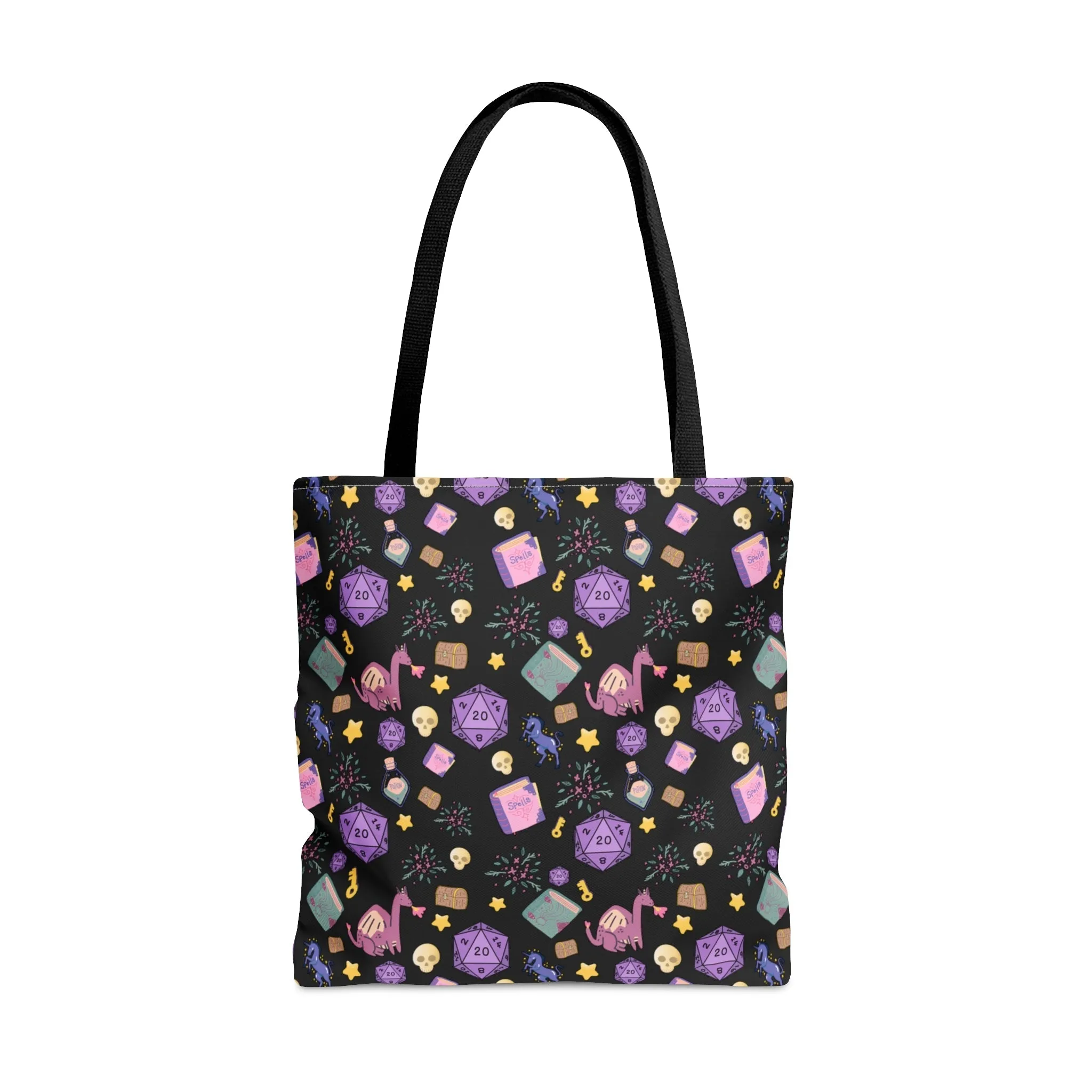 Fantasy Forever Tote Bag - Black -