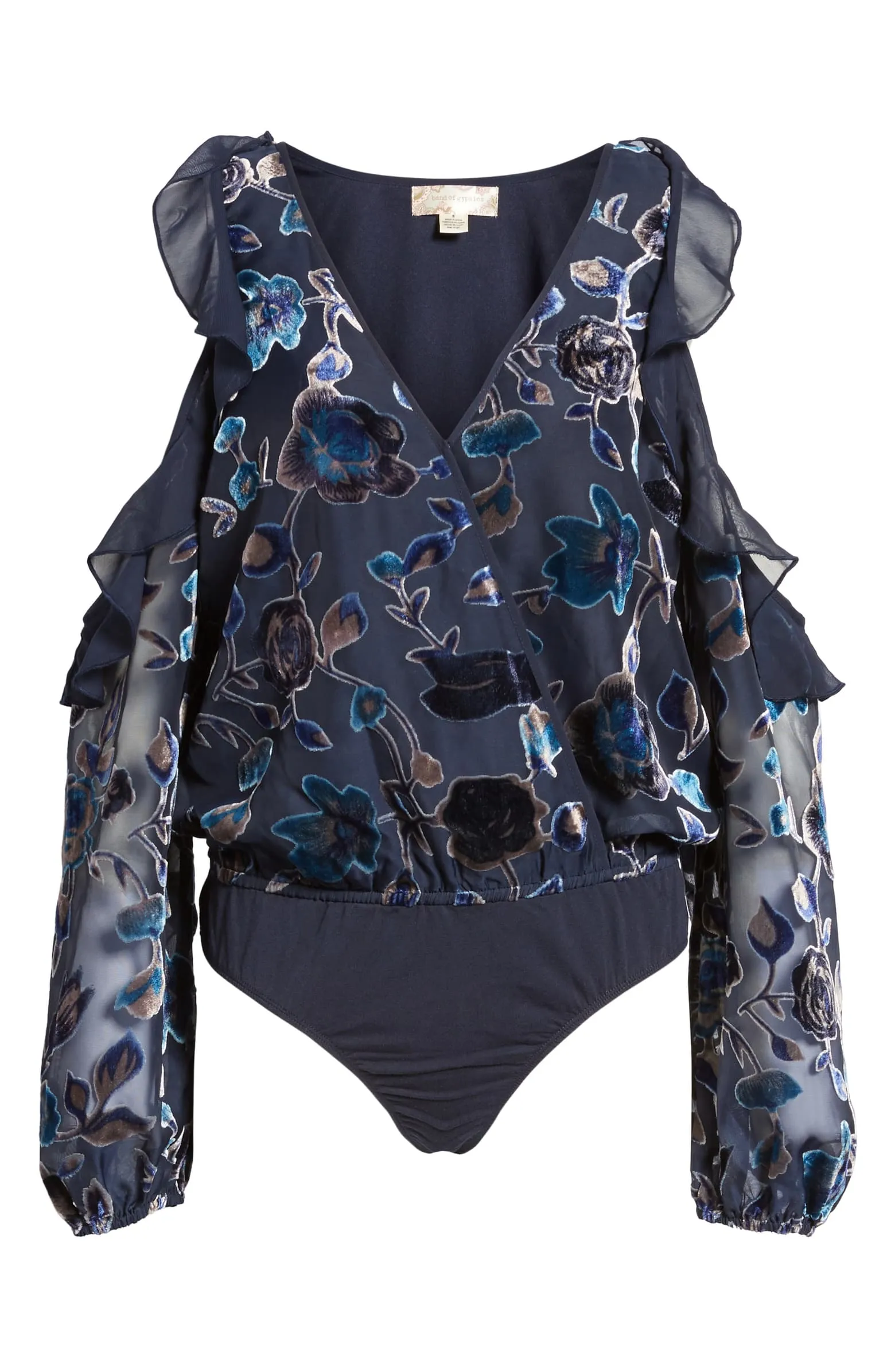 Floral Cold Shoulder Bodysuit