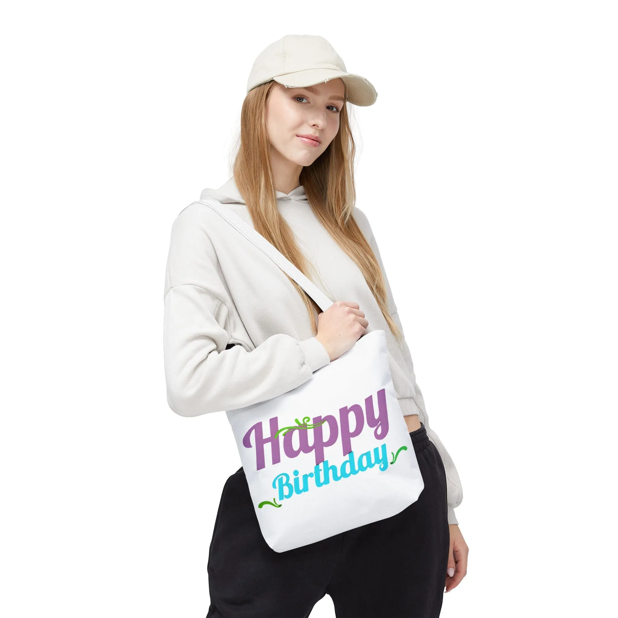 Happy Birthday Tote Bag | Cute Gift for Celebrations and Parties