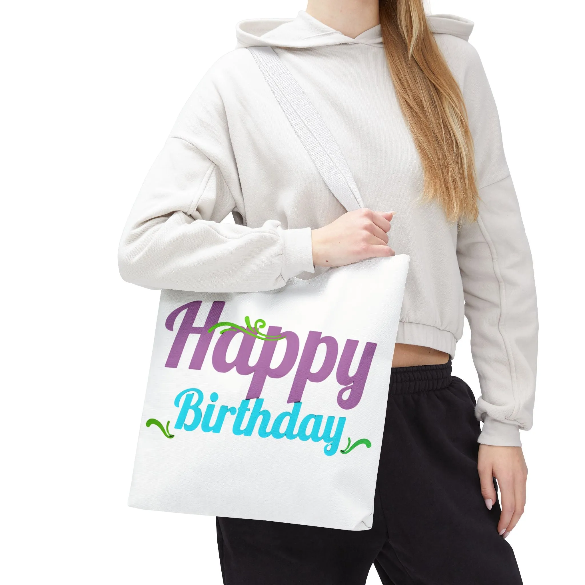 Happy Birthday Tote Bag | Cute Gift for Celebrations and Parties