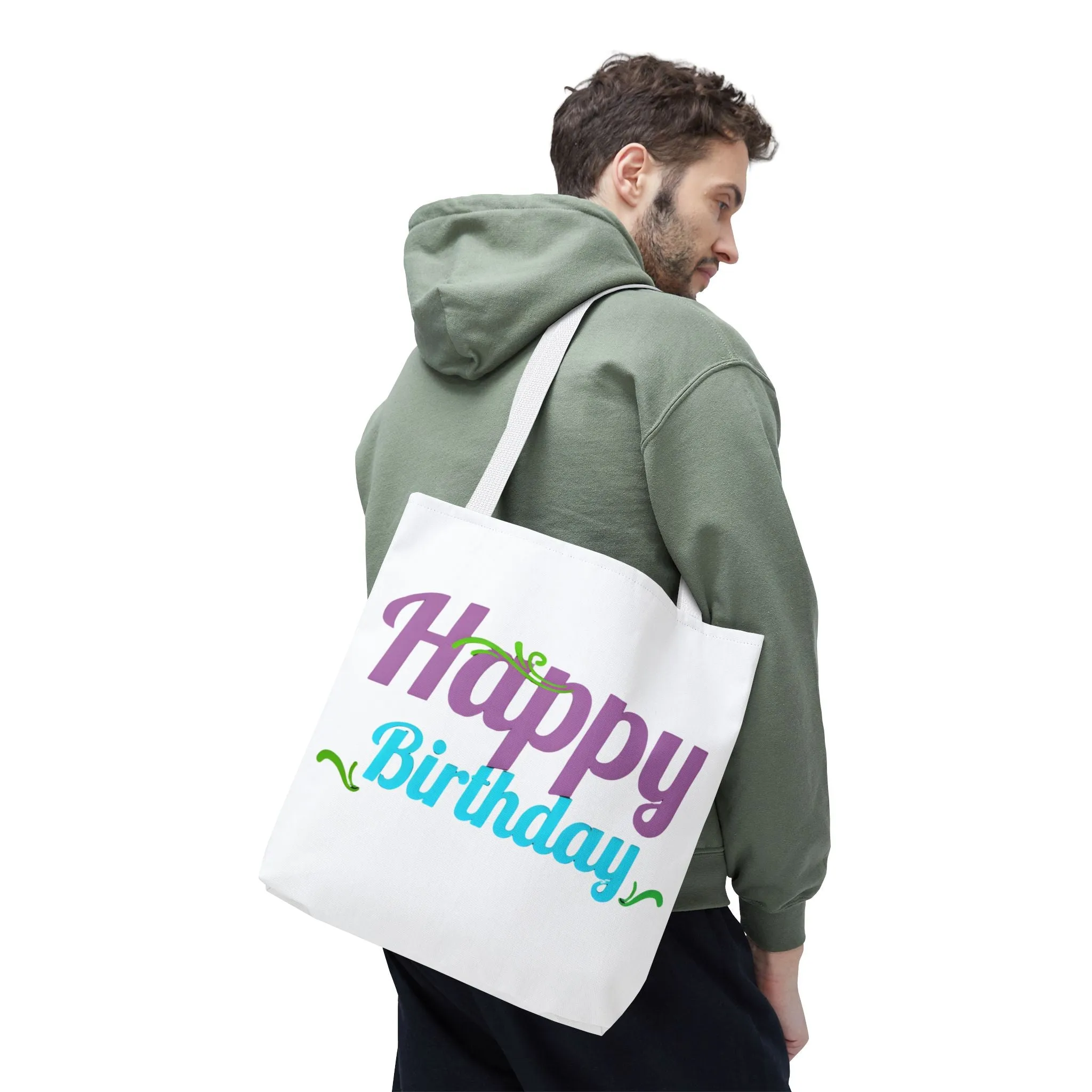 Happy Birthday Tote Bag | Cute Gift for Celebrations and Parties