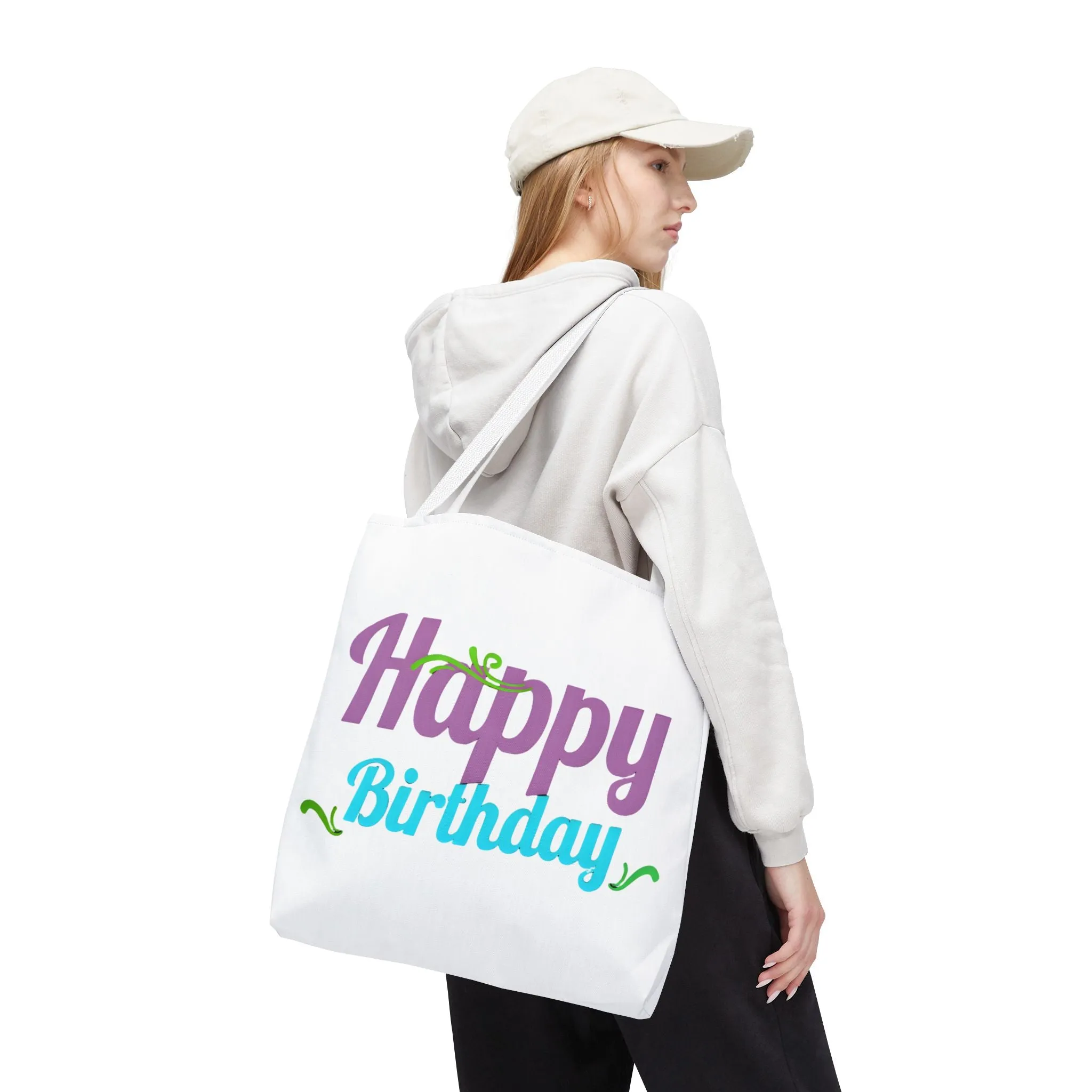 Happy Birthday Tote Bag | Cute Gift for Celebrations and Parties