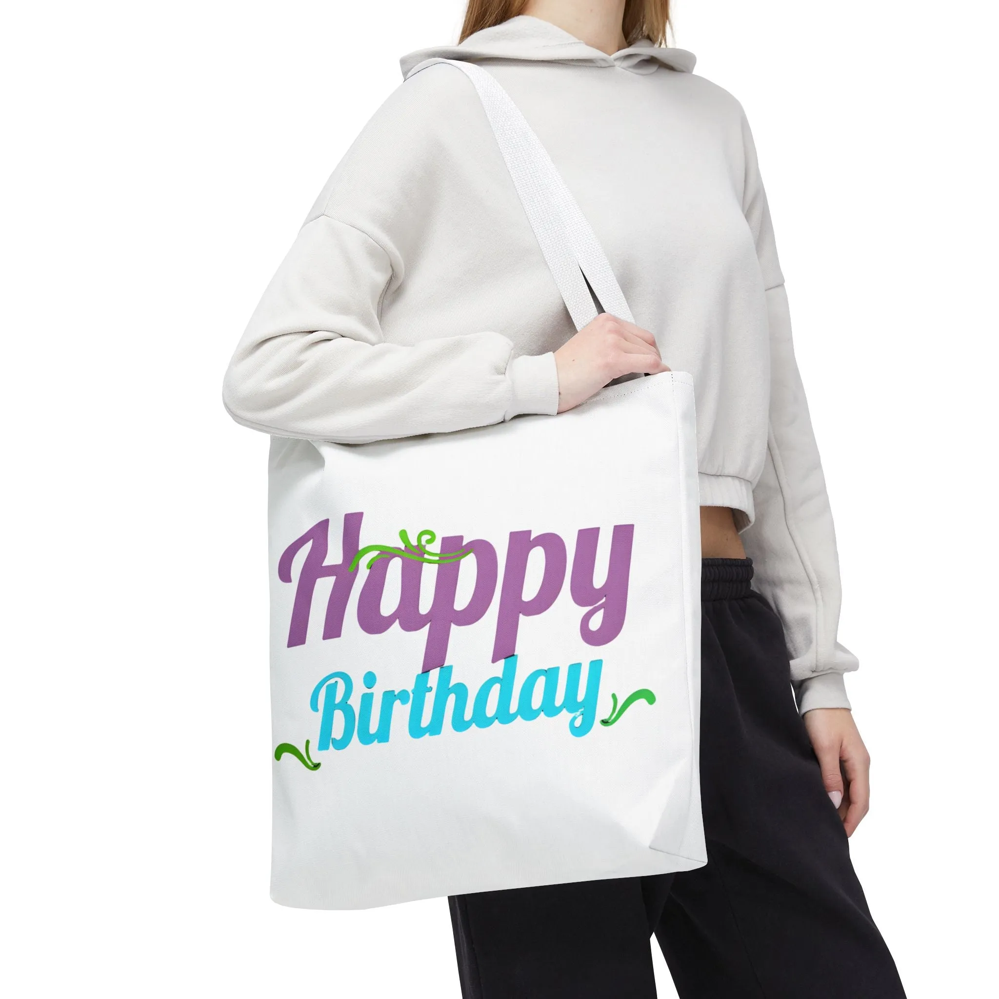 Happy Birthday Tote Bag | Cute Gift for Celebrations and Parties