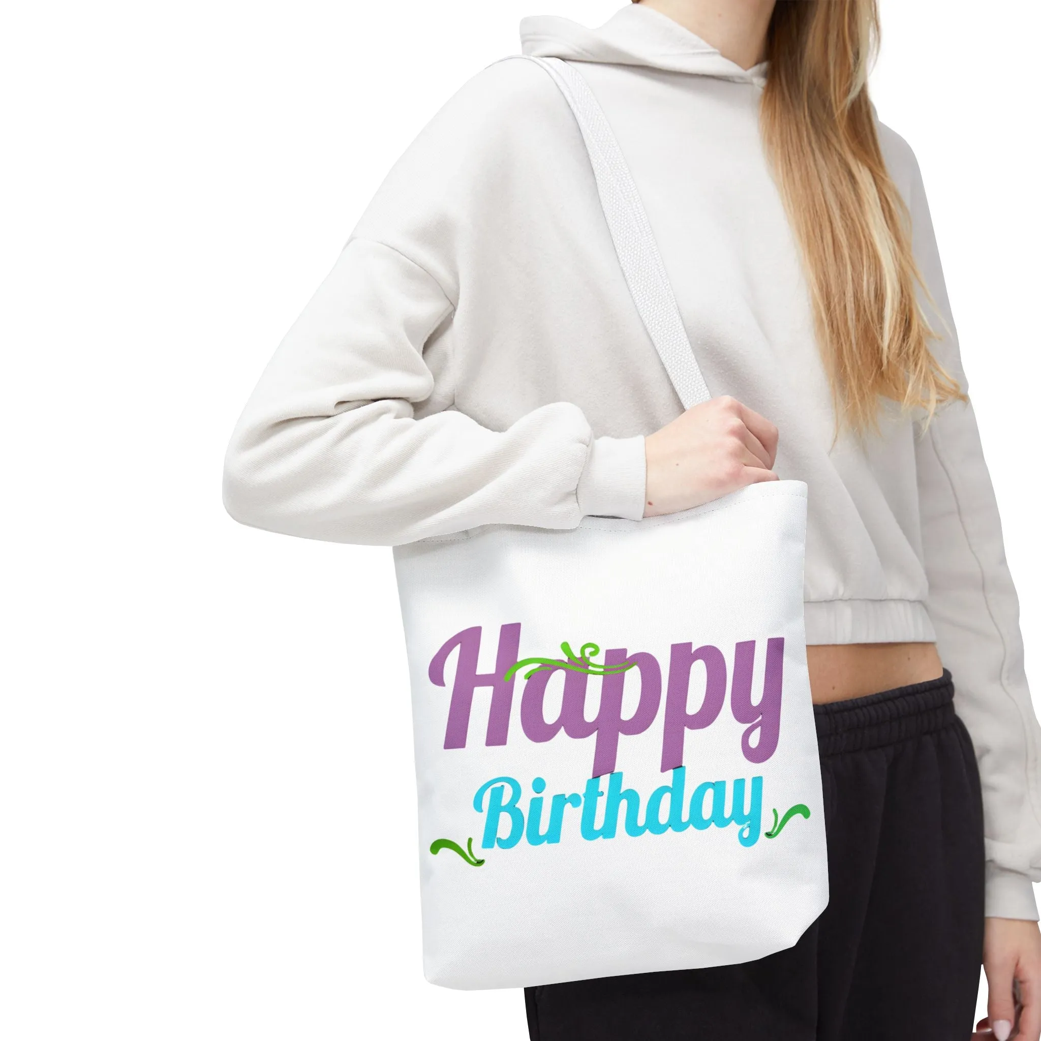 Happy Birthday Tote Bag | Cute Gift for Celebrations and Parties