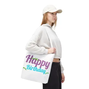 Happy Birthday Tote Bag | Cute Gift for Celebrations and Parties