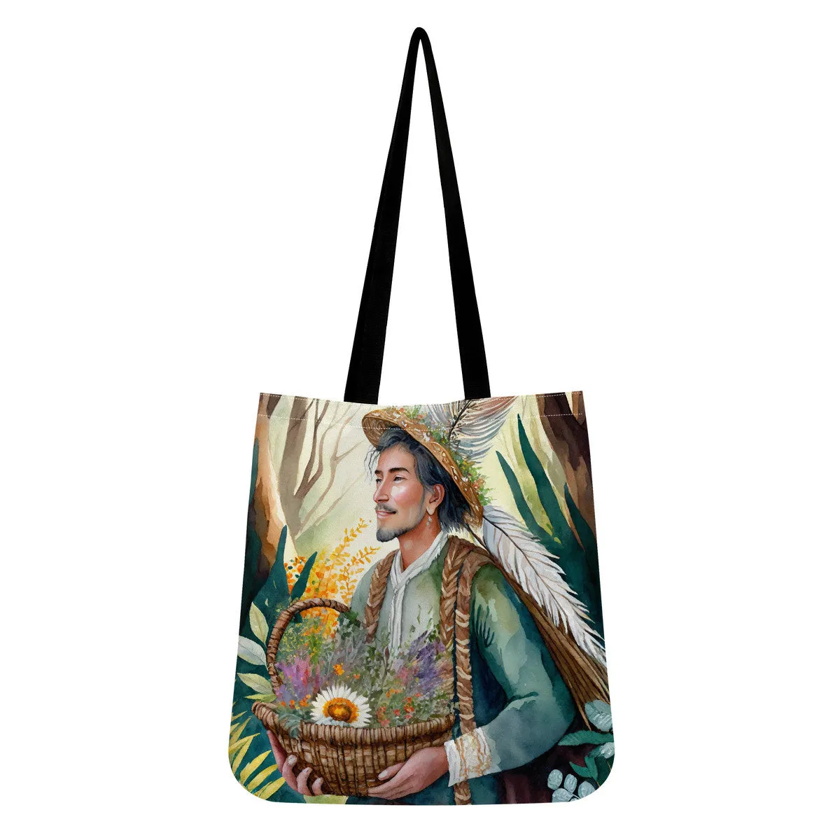 Henry - A Woodland Gatherer Cloth Shopping Tote