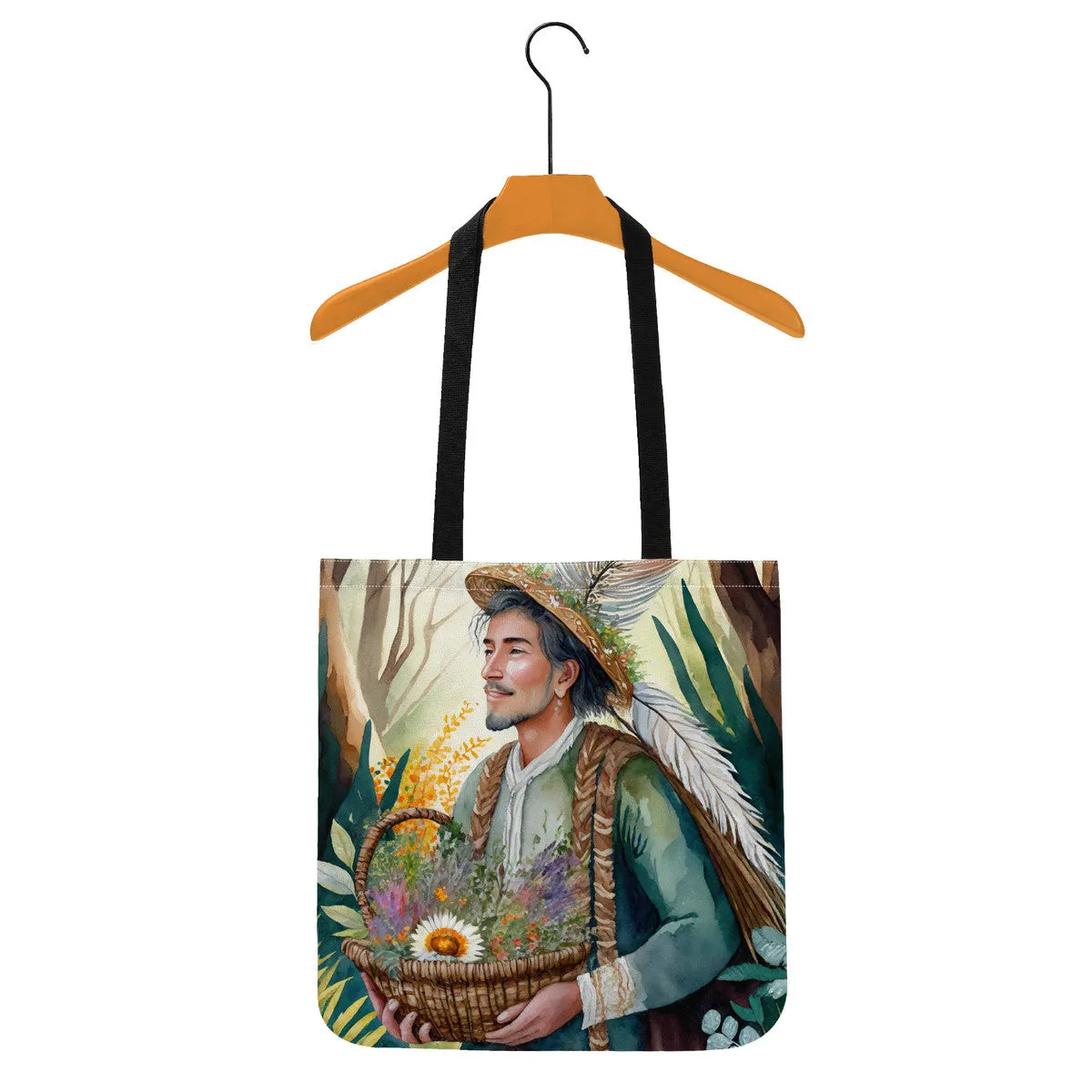 Henry - A Woodland Gatherer Cloth Shopping Tote