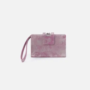 Hobo Violet Wristlet - Violet Metallic