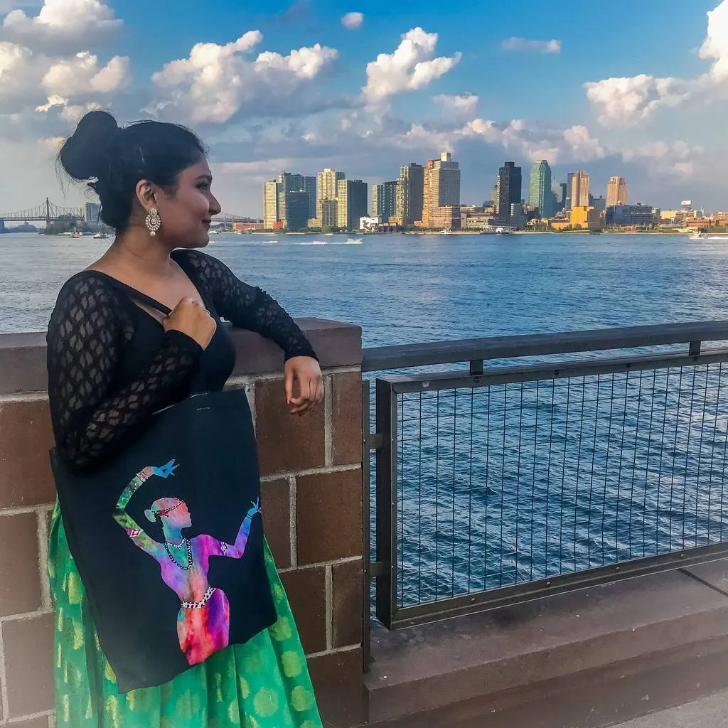 Holi Hai Dancer Tote Bag
