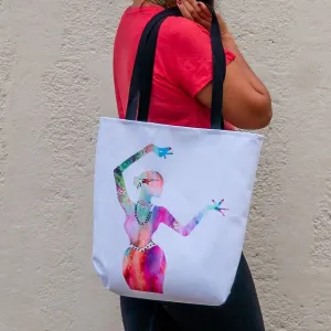 Holi Hai Dancer Tote Bag