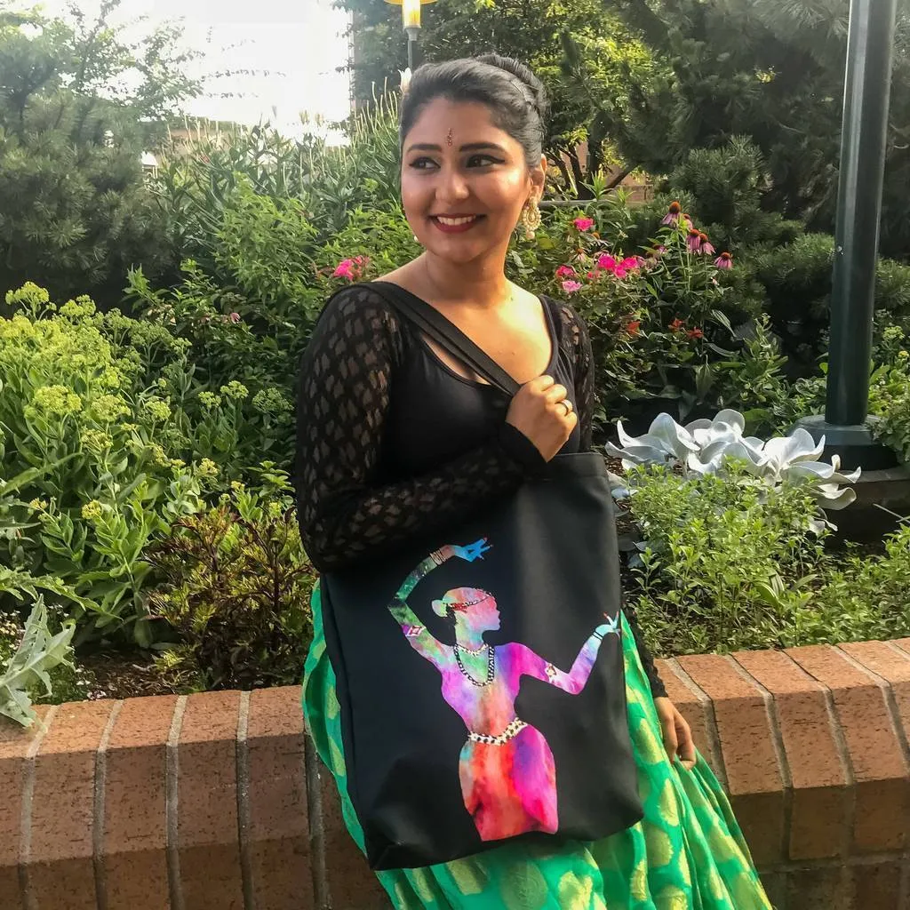 Holi Hai Dancer Tote Bag