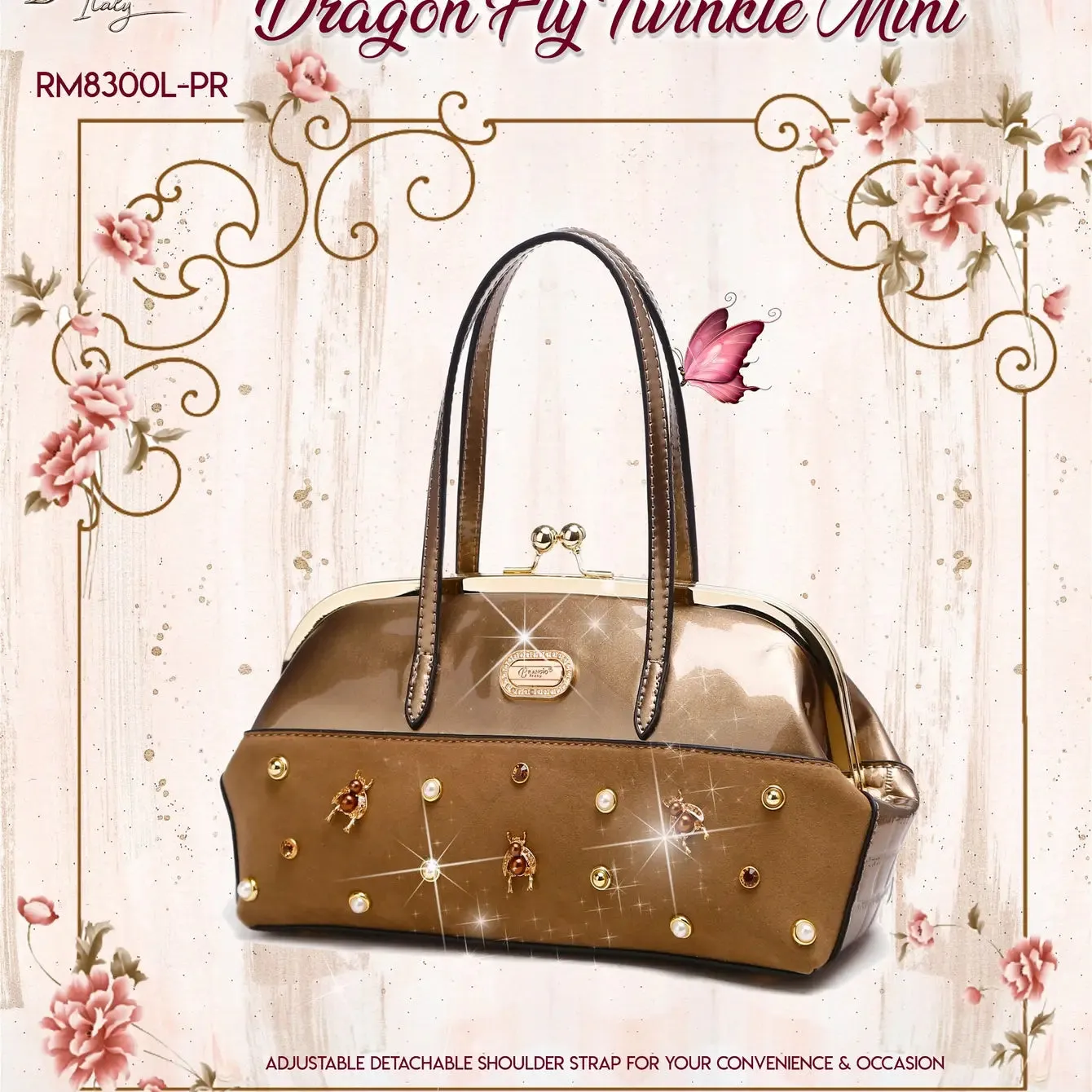 Honey Bee Handmade Evening Bag [RM8300L]