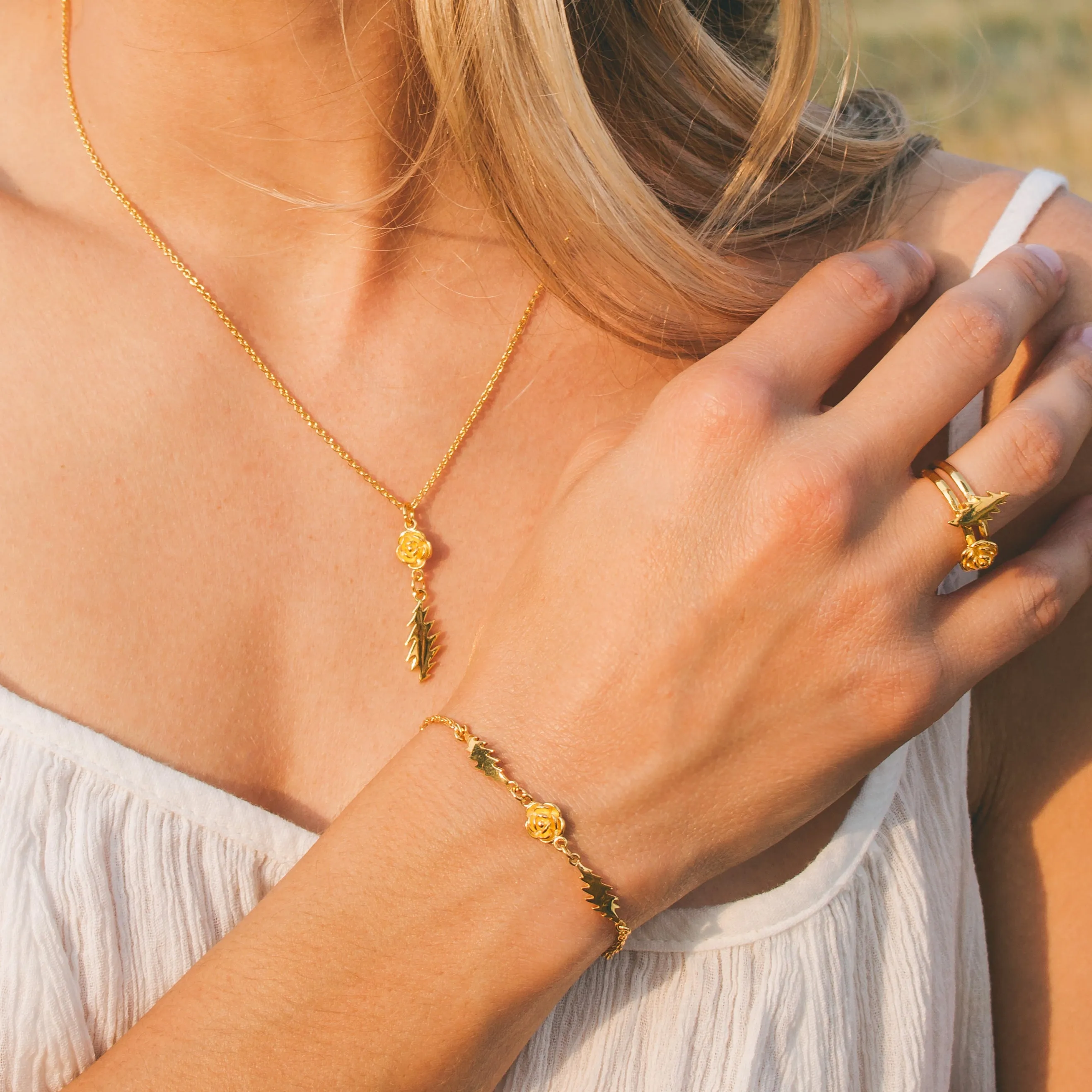 Lady Lullaby Necklace | Gold