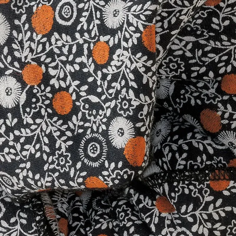 Manduca Sling Organic Cotton Baby Wrap - BellyButton SoftBlossom Dark