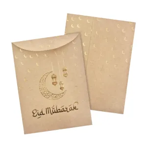 Manilla Eid Mubarak Money & Sweets Paper Party Bags