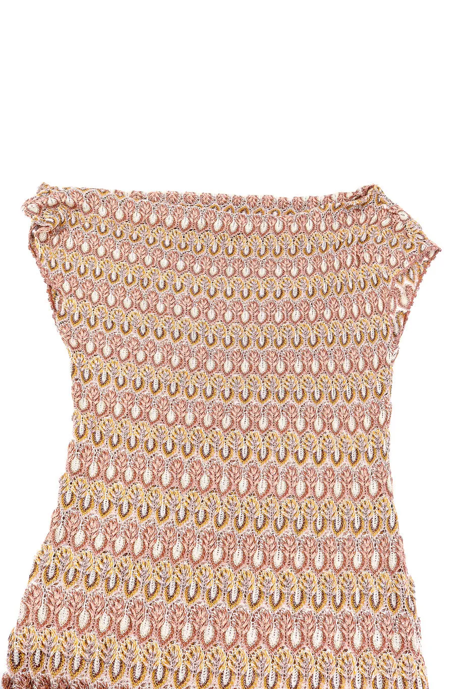 Metallic Knit Maxi Dress