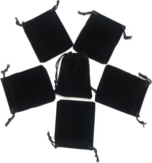 MINGALONDON Package Drawstring Pouches  6pcs (3x4 inches)