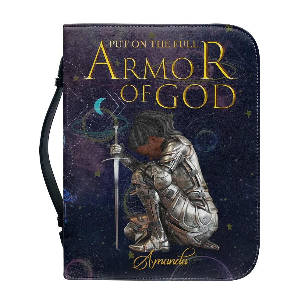 Personalized Bible Covers by CHRISTIANARTBAG: "Put on the Full Armor of GOD"