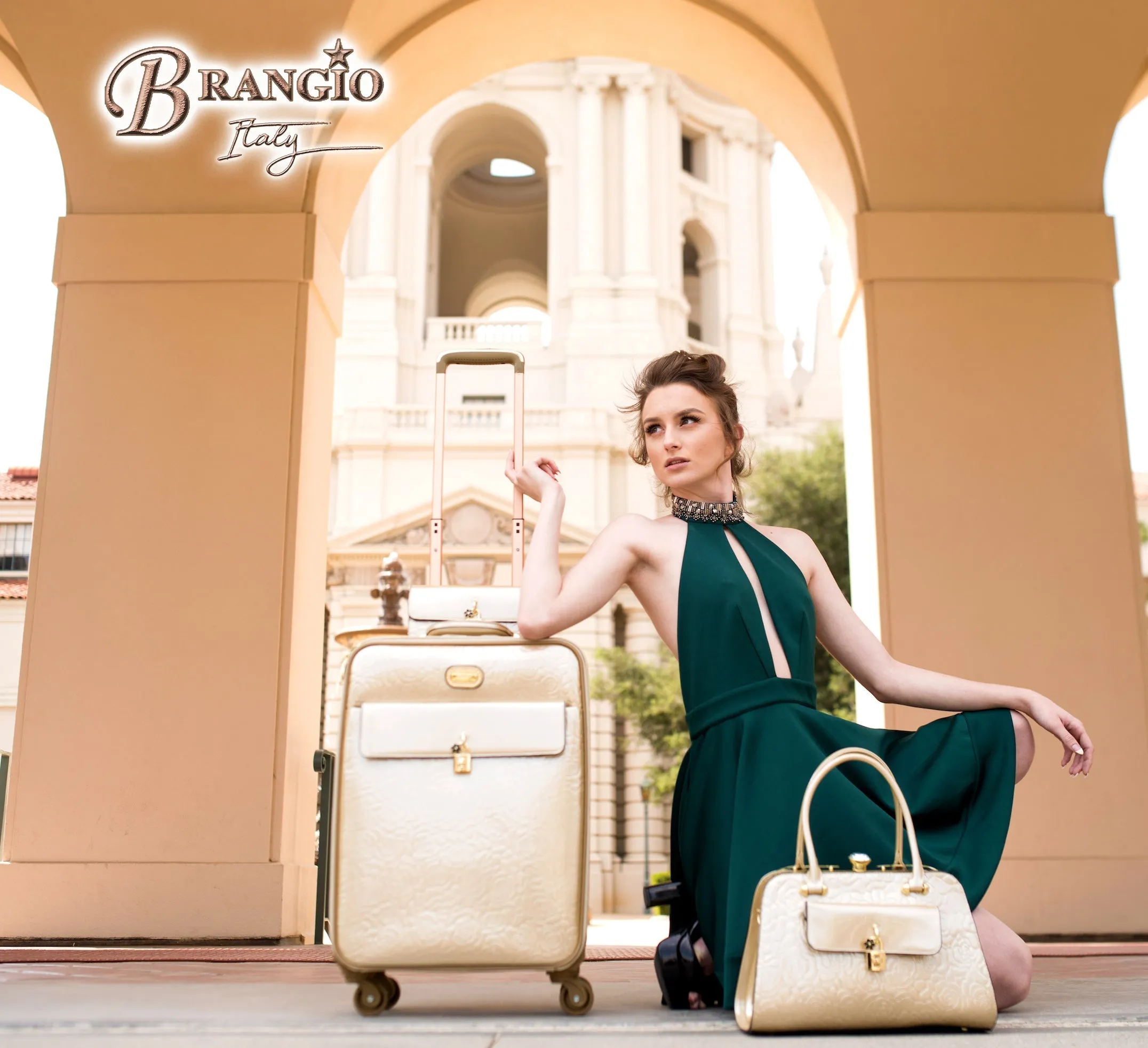Rosy Lox Luggage 3 Pcs. Vegan Leather Suitcase Set [KYL8159-3pcs/Set]