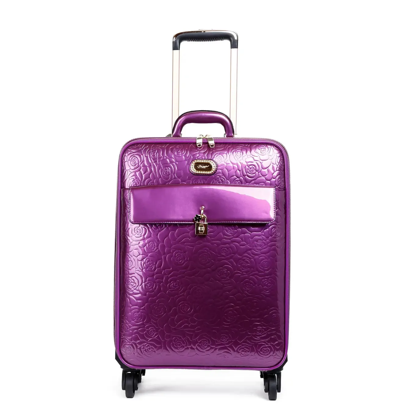 Rosy Lox Luggage 3 Pcs. Vegan Leather Suitcase Set [KYL8159-3pcs/Set]