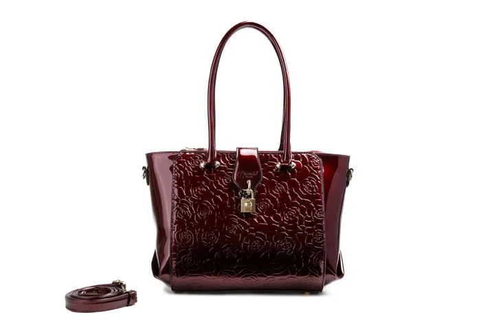 Rosy Lox Luggage 3 Pcs. Vegan Leather Suitcase Set [KYL8159-3pcs/Set]