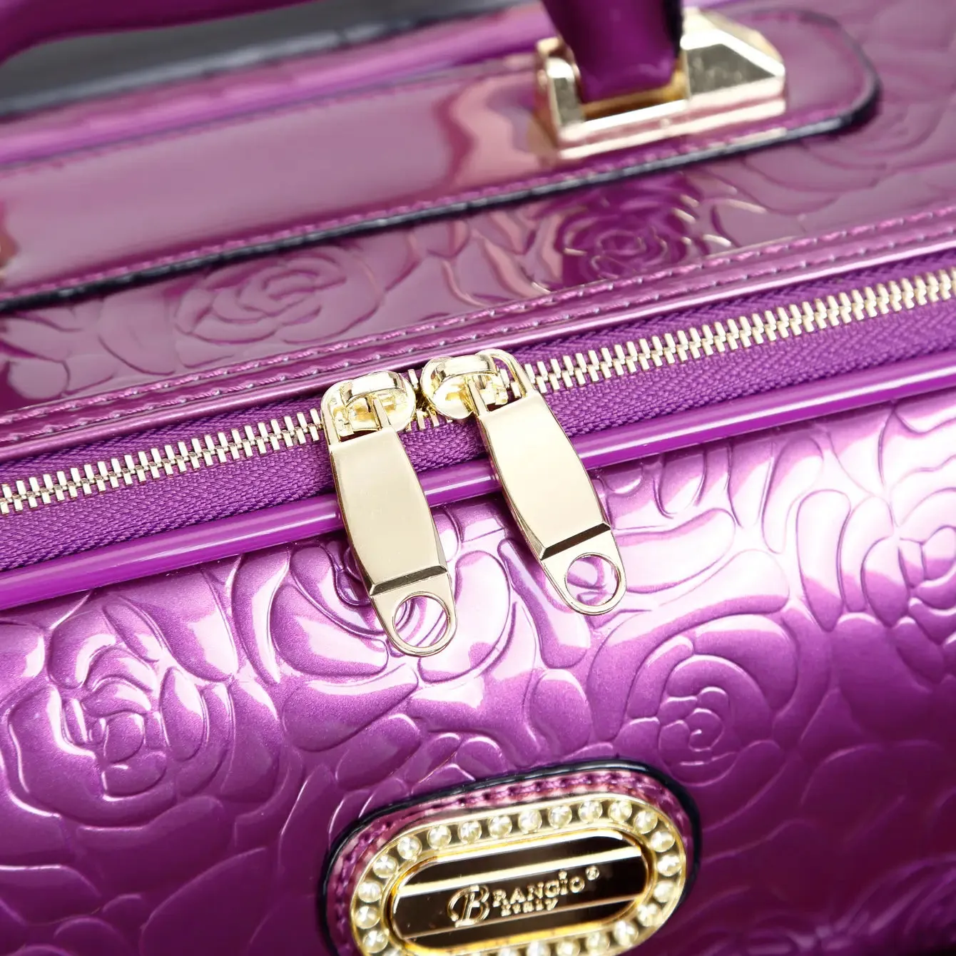 Rosy Lox Luggage 3 Pcs. Vegan Leather Suitcase Set [KYL8159-3pcs/Set]