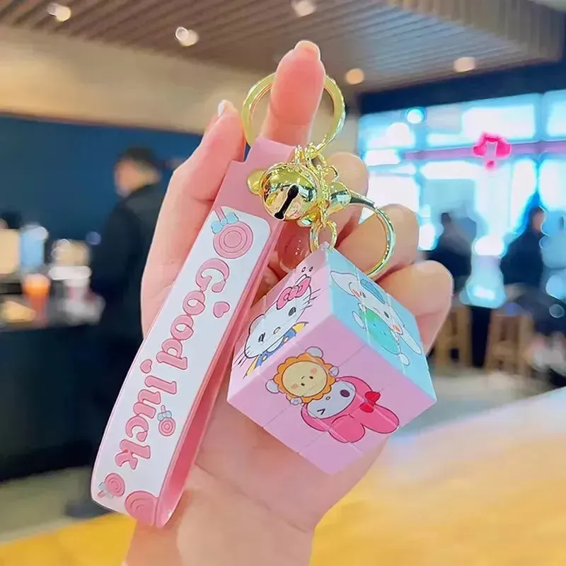Sanrio Rubik's Cube Keychain