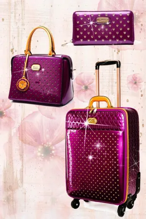Starz Art Retro 3PC Set | Light Weight Spinner Luggage [RZL3258-3pcs/Set]