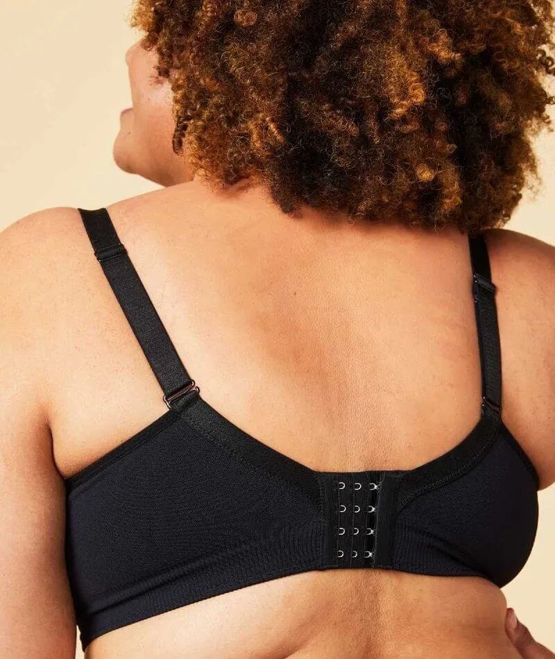 Sugar Candy Posh Wire-free Bralette - Black