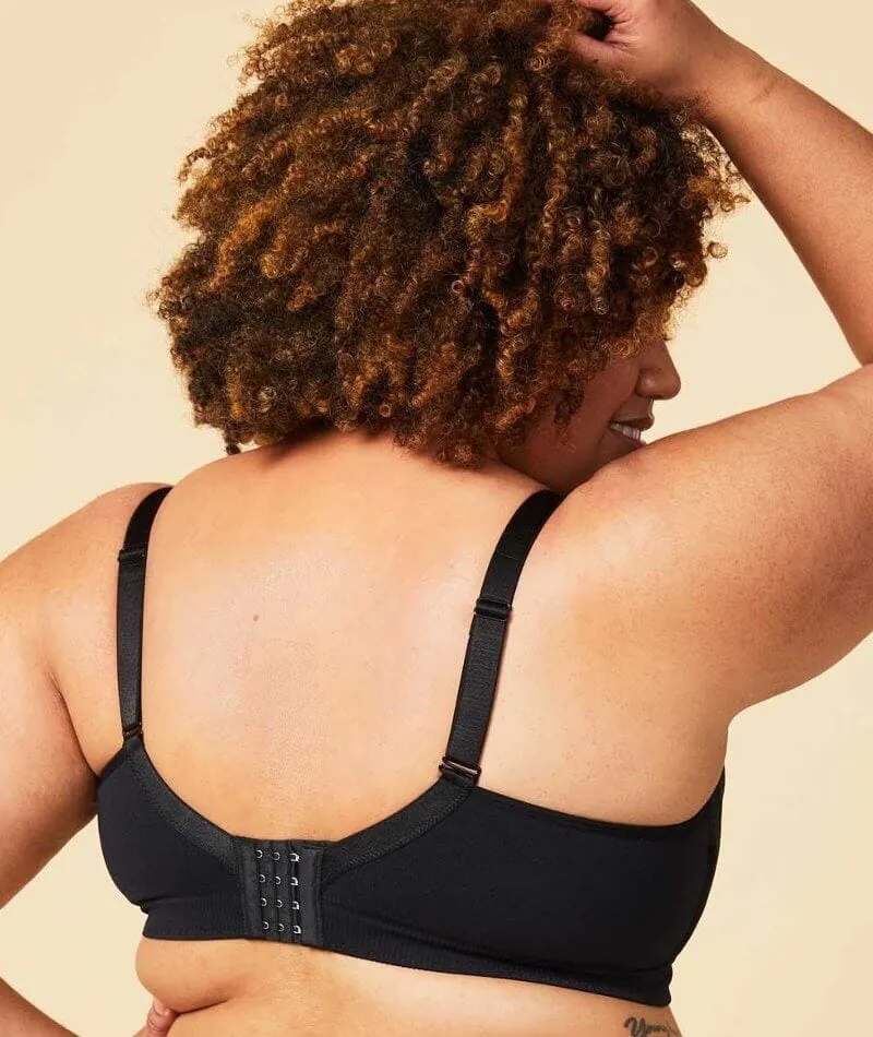 Sugar Candy Posh Wire-free Bralette - Black