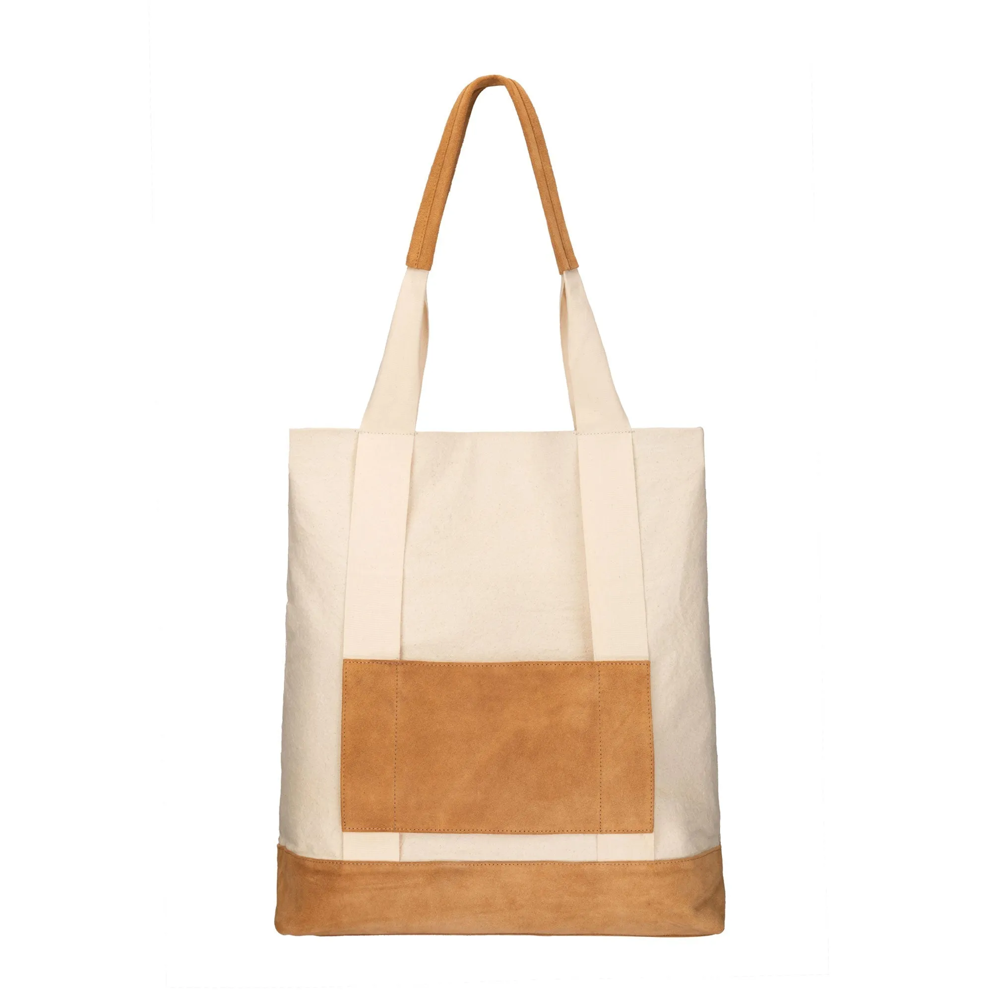 Sunnylands - Canvas Tote with Canvas Hat Holder Straps