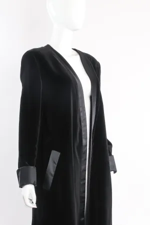Velvet Opera Duster Coat